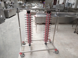 Mobile plate rack